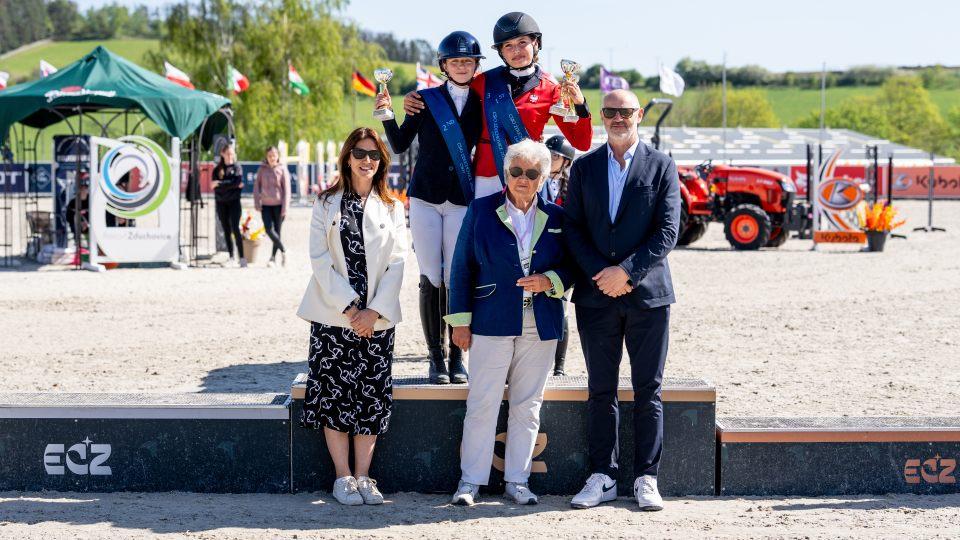 Laura Najmanová má druhé místo z Grand Prix mladých jezdců CSIO Zduchovice